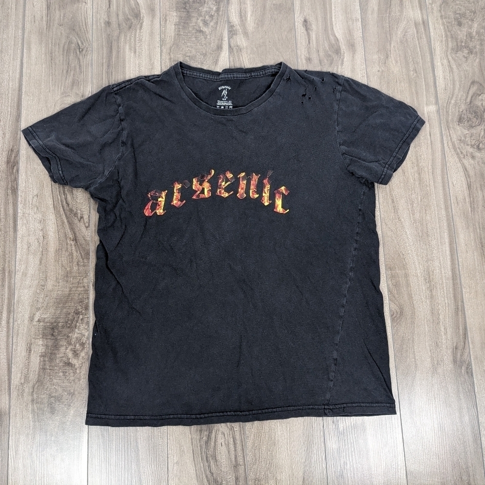 Arsenic Tshirt Size Small Flames